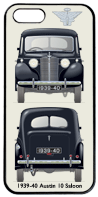 Austin 10 Saloon 1939-40 Phone Cover Vertical